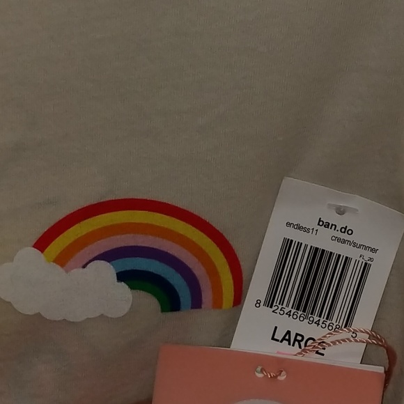 ban.do Ringer ENDLESS SUMMER Rainbow Tee - Picture 5 of 5